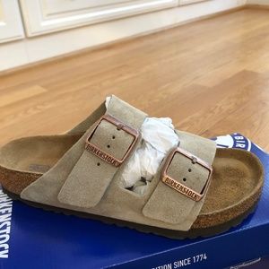 Arizona Taupe Birkenstock 37 regular fit